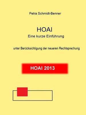 cover image of HOAI--Eine kurze Einführung